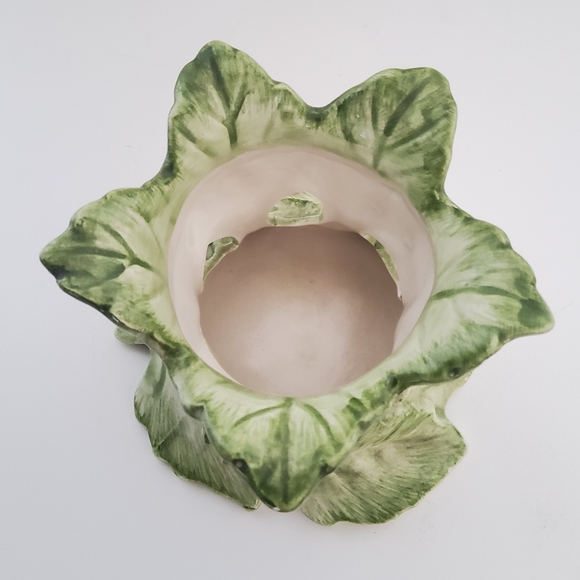 Vintage Fitz and Floyd 1987 Rosebud Candle Holder - Picture 4 of 6